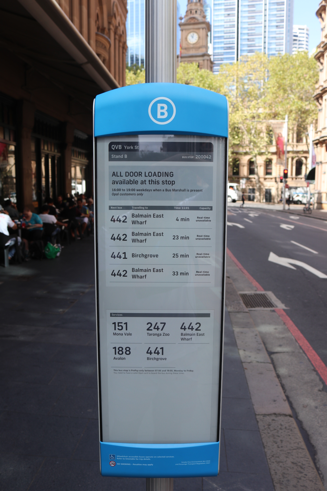 Trial of Real Time Data Displays – Transport NSW Blog